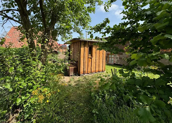 בית נופש Cosytinyhouse Grossburschla *